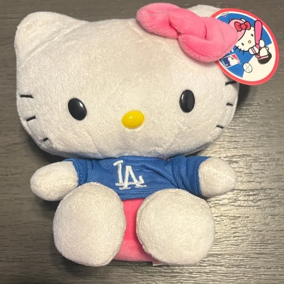 Hello Kitty Plush with Pink Bow and Blue Shirt
LA Dodgers - Picture 2 of 4